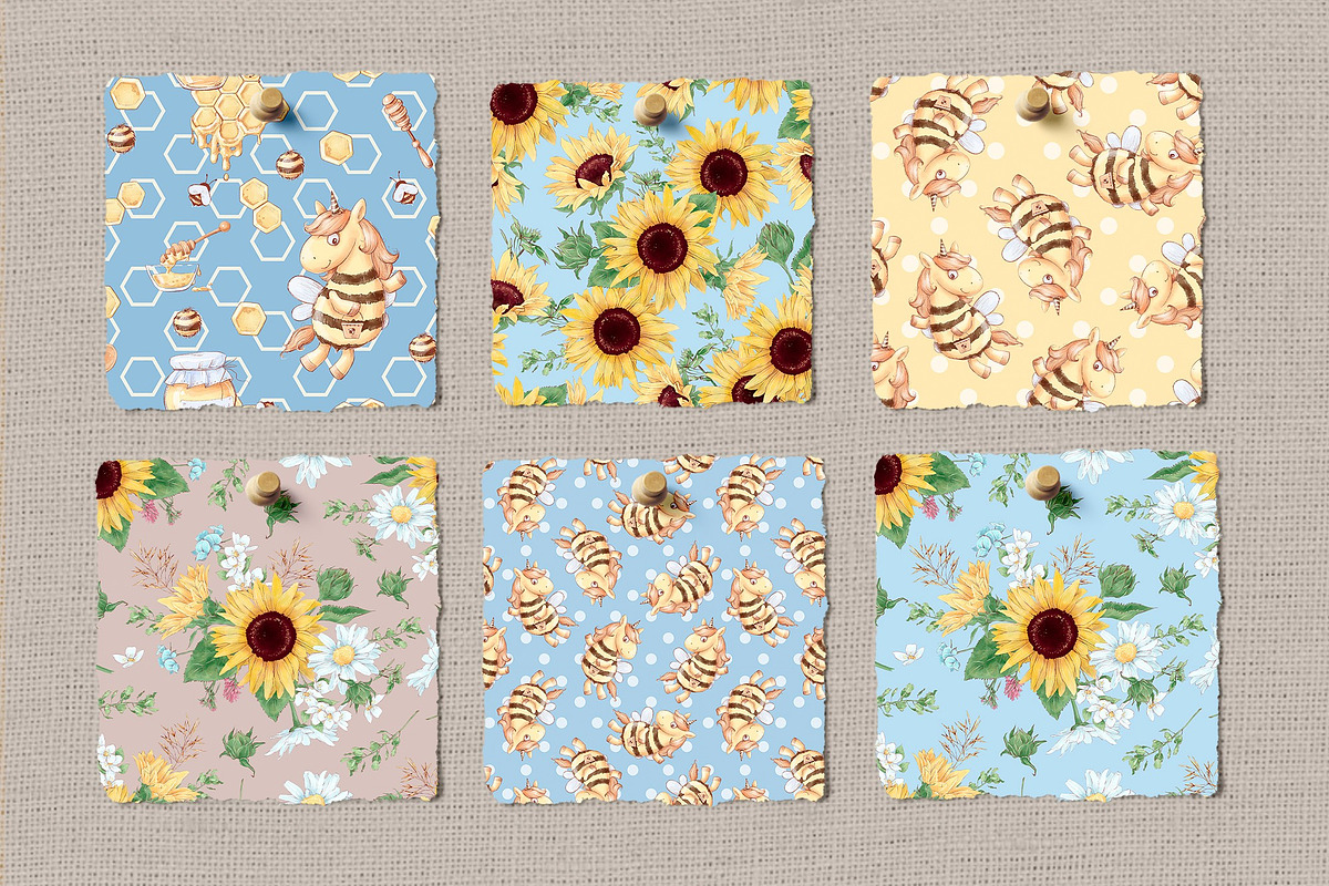 Big set of seamless patterns, a Pattern Graphic by Yuliya Art (Photo 7 of 12)