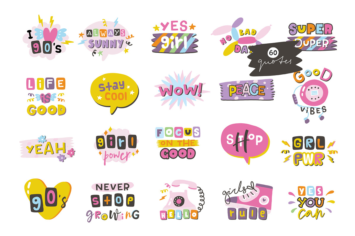 Y2K. Retro graphic collection, a Graphic by Murvin (Photo 6 of 11)
