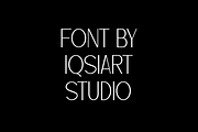 Claoond - Modern Elegant Font, a Sans Serif Font by Iqsiart Studio (Thumbnail 4 of 8)
