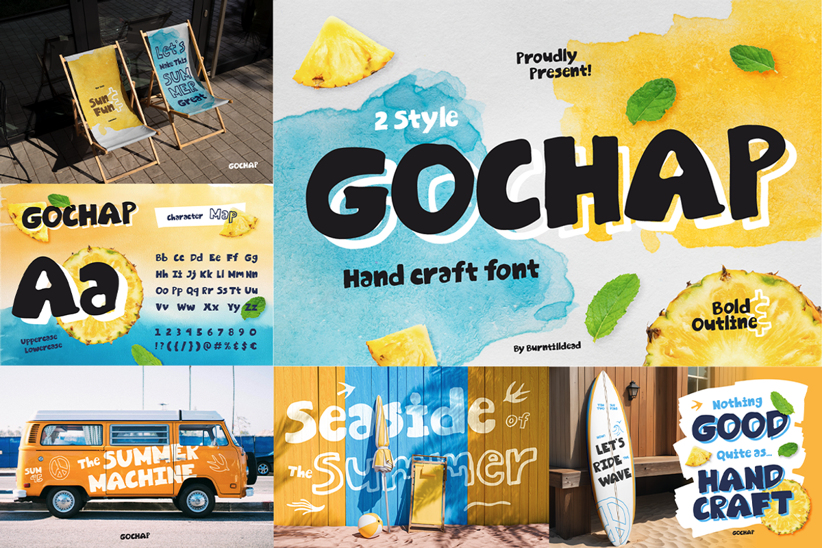 Sunshine Float Font Bundles 30% Off, a Handwritten Font by Burntilldead (Photo 9 of 9)