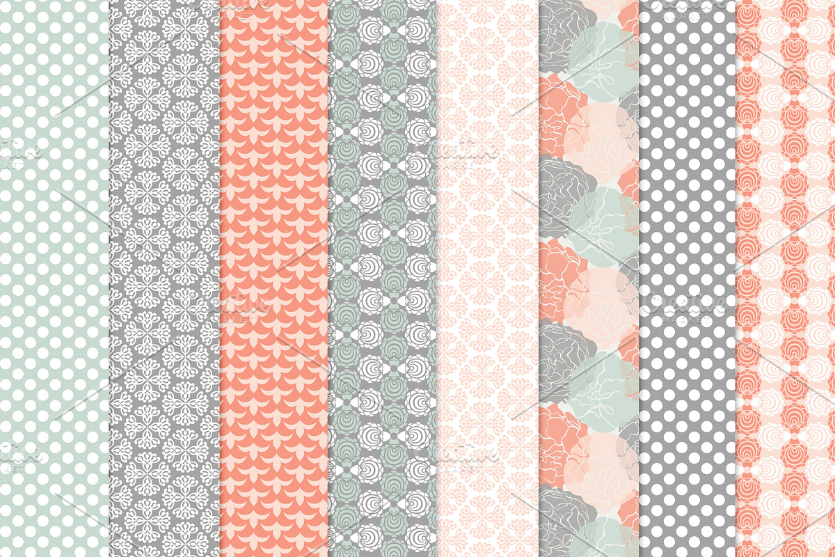 Peachy Collection-vector & jpgs preview 2