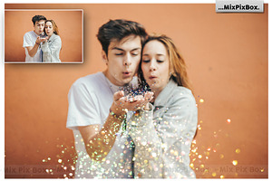 Glitter Photo Overlays