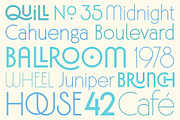California Sunday Font Duo, a Sans Serif Font by Molly Suber Thorpe (Thumbnail 7 of 9)