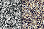 Honey Graphics Doodles Patterns, a Food Illustration by BALABOLKA (Thumbnail 3 of 6)
