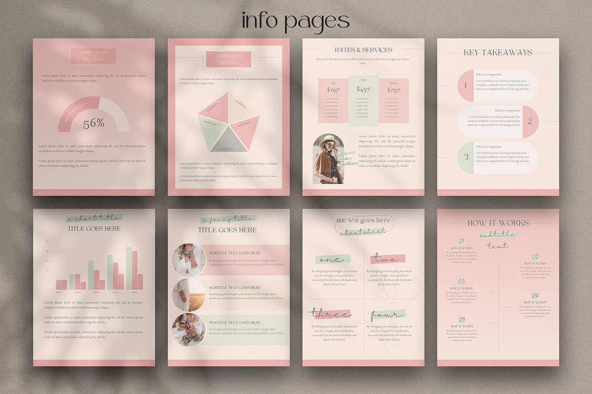 Canva Coaching Templates - Mint, a Magazine Template by Made by Melody (Photo 9 of 14)