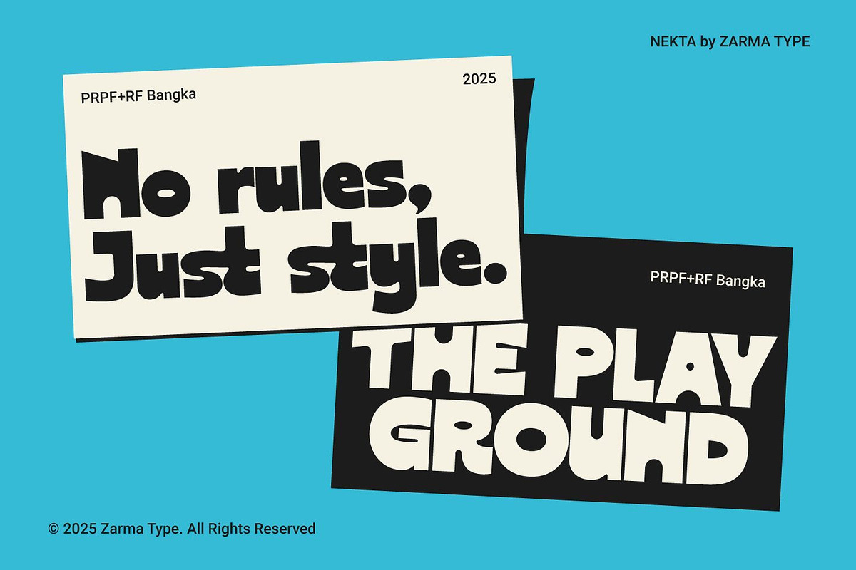 Nekta - Bold Modern Sans Serif Font, a Sans Serif Font by Zarma Type (Photo 7 of 13)