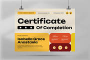 Creative Certificate Of Completion, a Flyer Template by Annora Studio (Thumbnail 5 of 6)