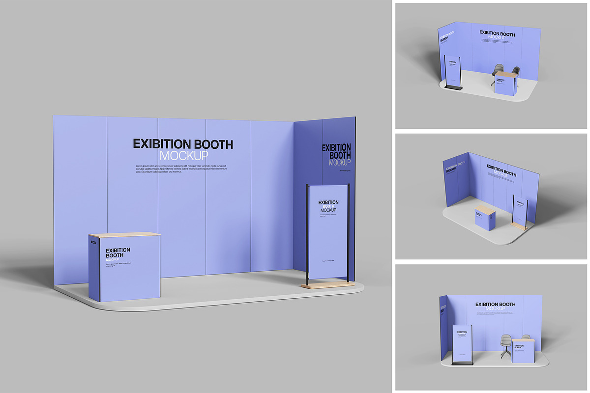 Exhibition Booth, a Product Mockup by MrLetters (Photo 1 of 5)