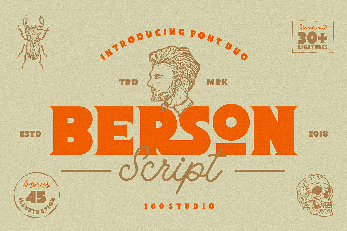 Berson Font Duo + Bonus