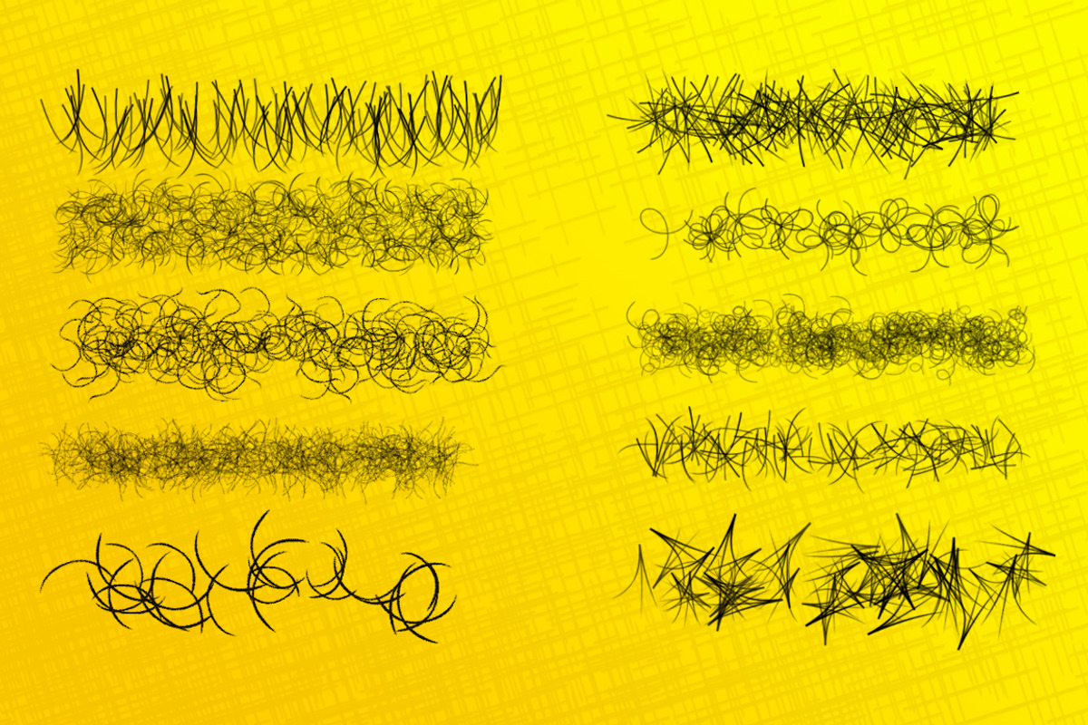 Hairy Photoshop Brushes, a Brushes & More by Compositor's Corner (Photo 7 of 7)