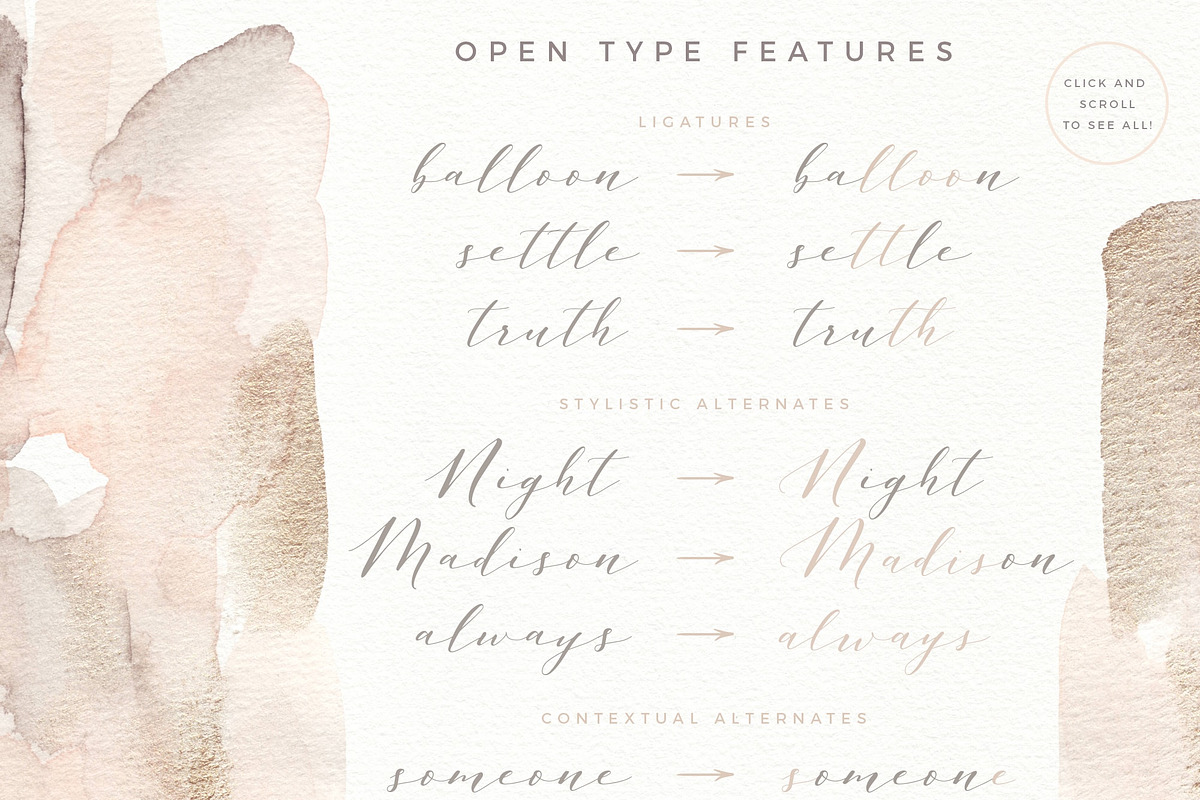 Rather Pale Script, Logos & Clipart preview 3