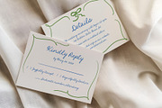 Bois de Jasmin Wedding Font Duo, a Script Font by Calamar Studio (Thumbnail 8 of 18)