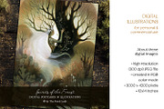 Spirits Of The Forest Illustrations, a Seasonal Illustration by The Dutch Lady Designs (Thumbnail 5 of 7)