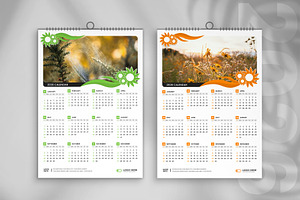 2026 one page calendar design, a Stationery Template by Tanmoy Topu
