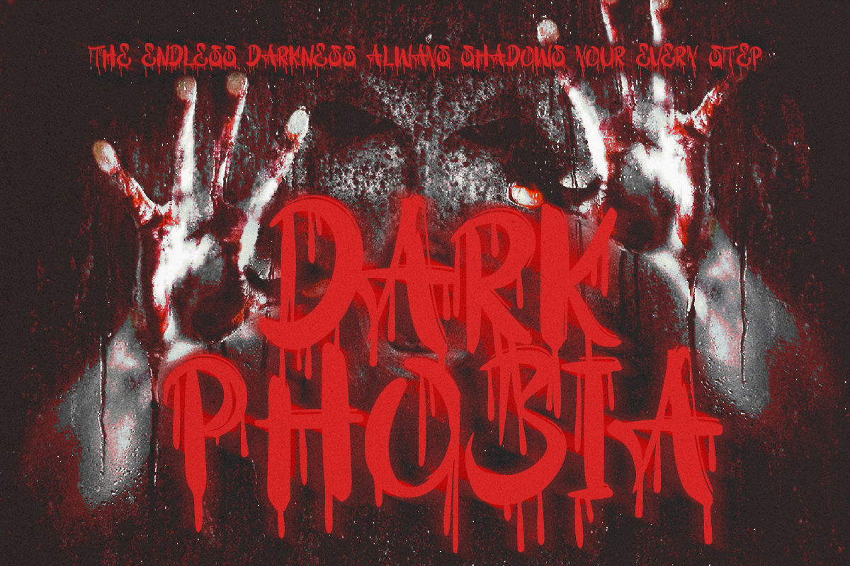 Bloody Shout - Horror Display Font, a Blackletter Font by RagamKata (Photo 3 of 12)