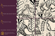 Slavic Folk Art Wallpaper & Textiles, a Pattern Graphic by Pesky Cat Studio (Thumbnail 6 of 8)