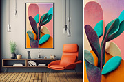 15 pop art abstract plant modern, a Decorative Illustration by ARTOZEN DIGITAL (Thumbnail 9 of 15)