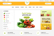 Food Fruit - Organic WooCommerce, a WordPress Template by Panda Theme (Thumbnail 6 of 6)