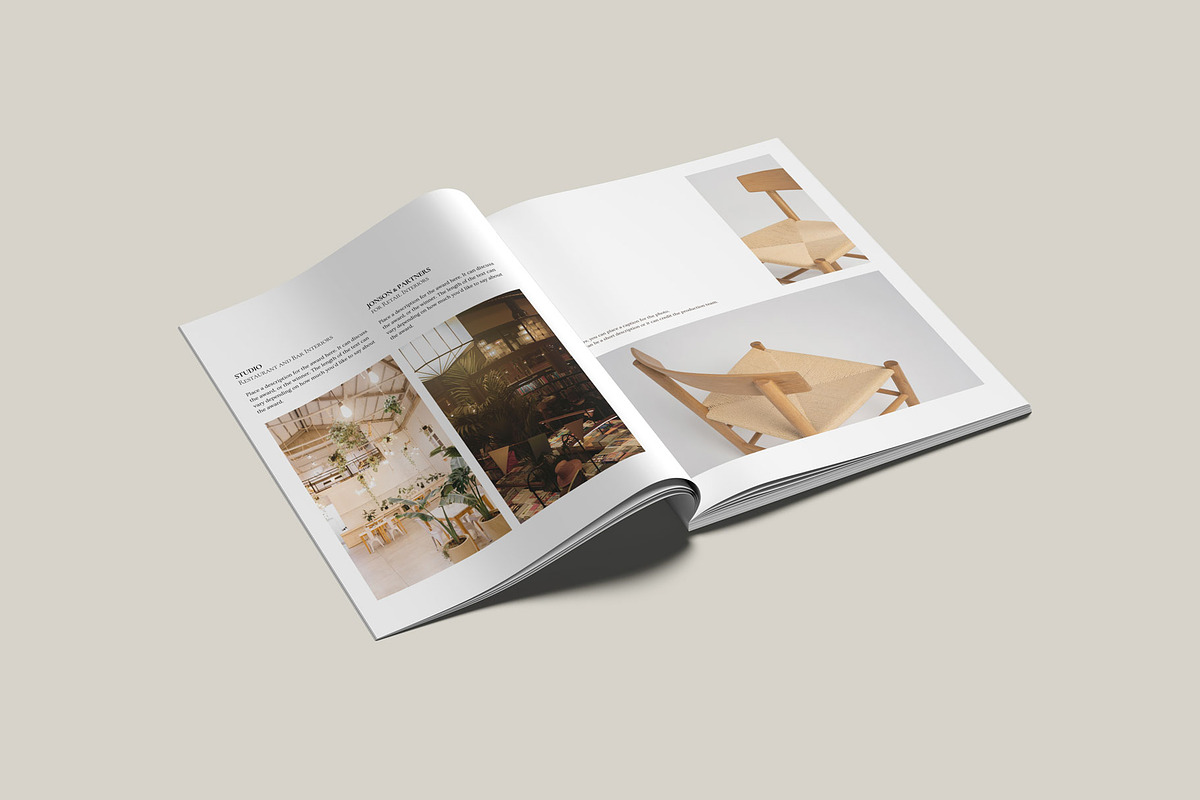 US Letter Magazine Mockup, a Books & Magazine Mockup by Jestdio (Photo 11 of 17)