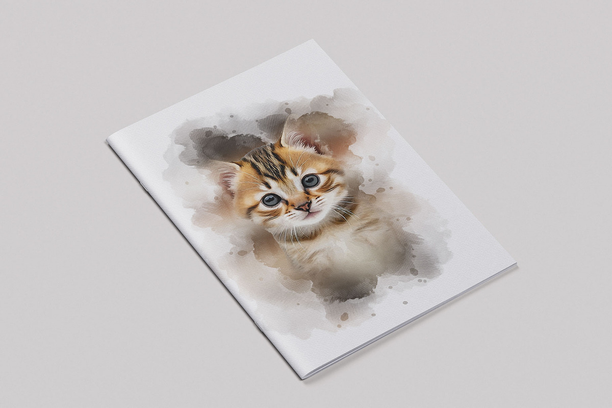 Watercolor Animal Art Photo Effect, an Action Add-On by MRI STUDIO (Photo 4 of 16)
