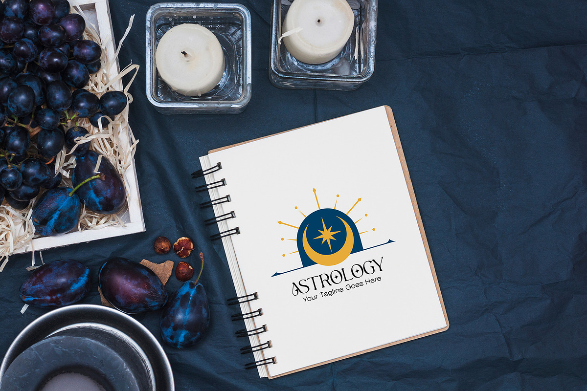 Astrology & Spiritual Logo Design, a Branding & Logo Template by YUDesignStore (Photo 4 of 7)