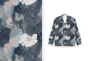 6 Seamless Pattern: Abstract Blue, a Pattern Graphic by StudioCitra (Thumbnail 3 of 10)