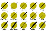 INKY Ink Brushes for Procreate, a Brush Add-On by KJP Designs (Thumbnail 2 of 6)