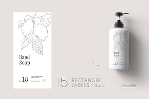 Botanical Label Set