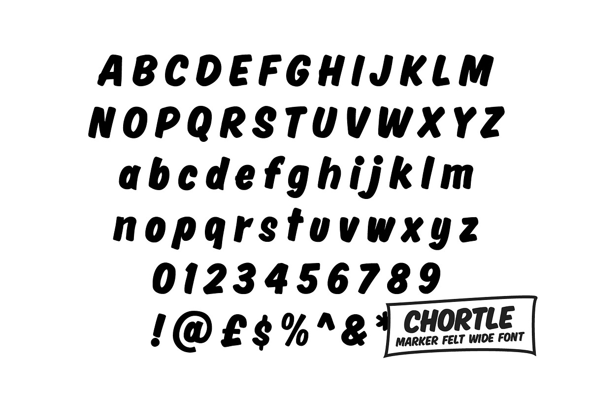 Chortle Sign Painter & Marker Font, a Font by Little Type Factory (Photo 9 of 10)