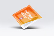 Square Pouch Sachet Mock-Up, a Packaging Mockup by DesignRushMarket (Thumbnail 4 of 6)