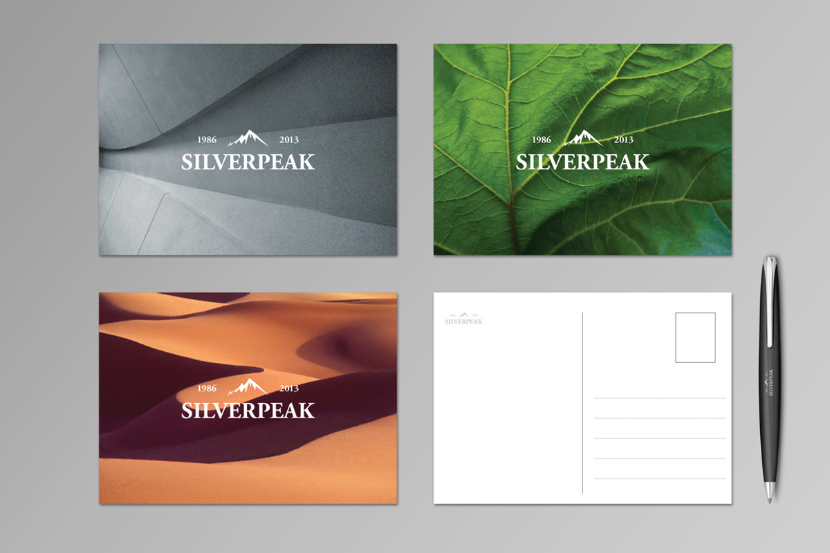 Silverpeak Stationery Set & Invoice, a Stationery Template by Andre28 (Photo 4 of 5)