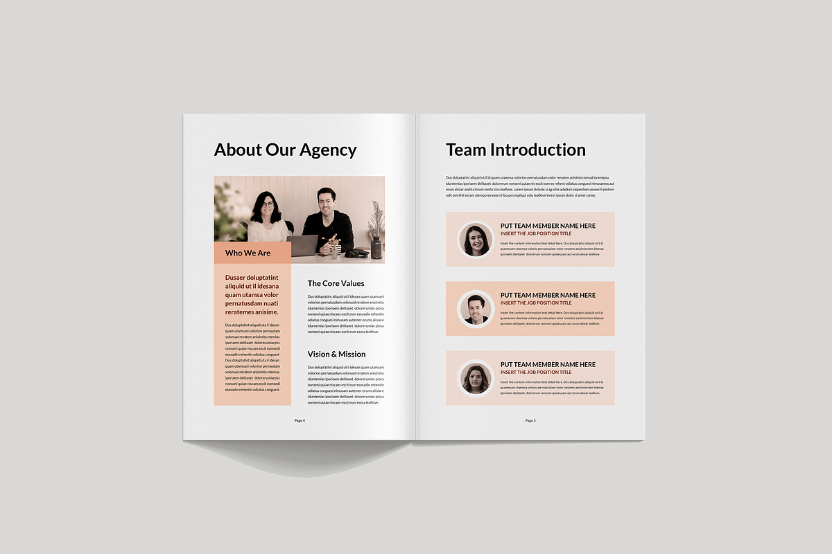 Marketing Proposal, a Brochure Template by Leaflove (Photo 3 of 10)