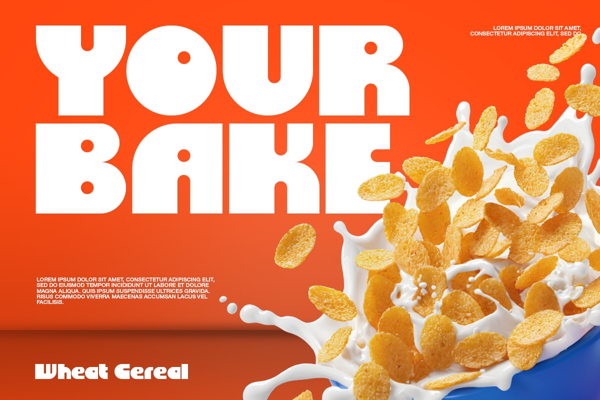 Pogat - Food Bold Font, a Sans Serif Font by Pandeka Studio (Photo 7 of 9)