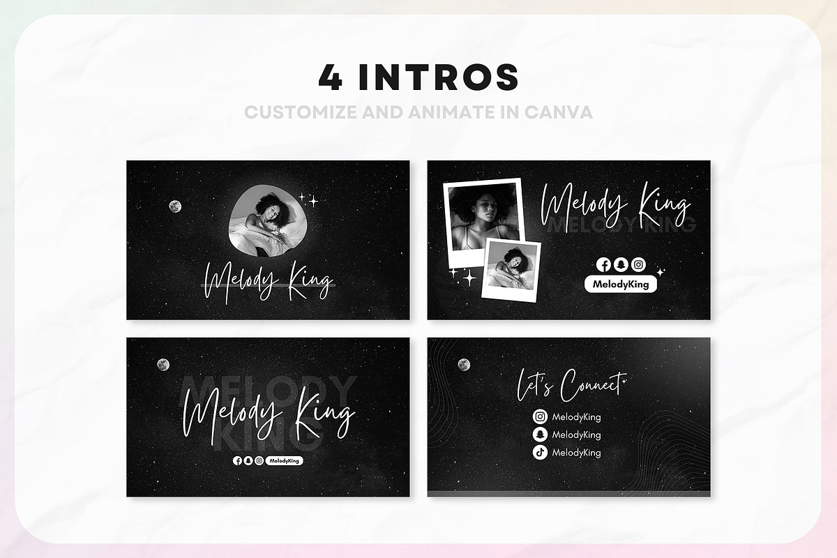 YouTube Channel Branding Kit | Canva, a Social Media Template by OniriqveDesigns (Photo 4 of 10)
