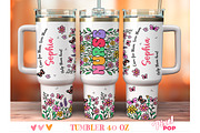Personalized Nurse 40 oz Quencher, a Graphic by TumblerArtDS (Thumbnail 3 of 4)