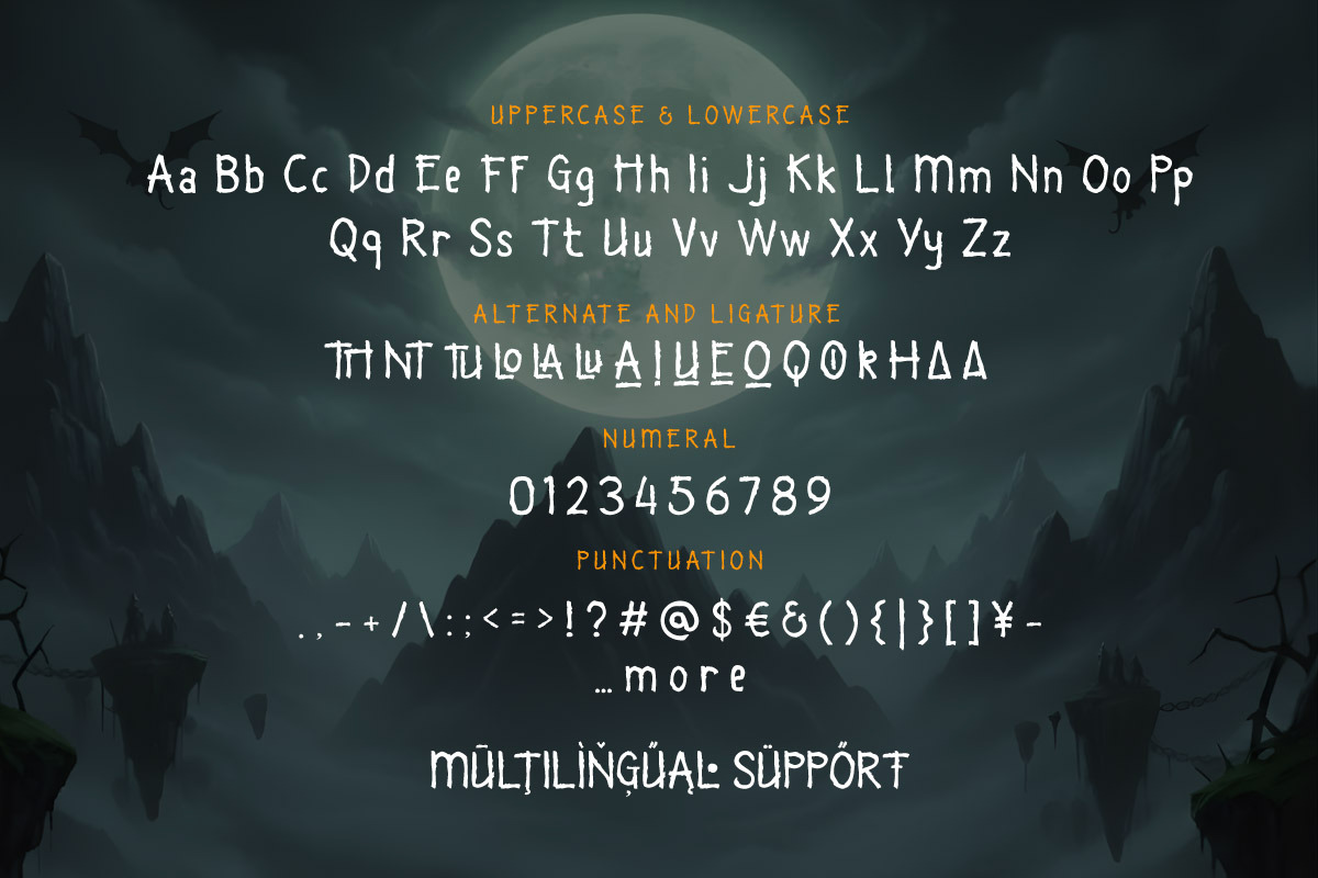 Salem Witch - Adventure Game Display, a Handwritten Font by trabaskriya (Photo 10 of 10)