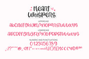 Heart Whispers - Cute script font, a Handwritten Font by BitongType (Thumbnail 8 of 8)