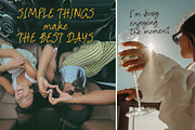 Pen Ink Script font Simple Things, a Script Font by TD fonts (Thumbnail 4 of 8)