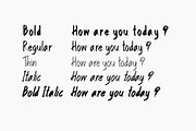 Small Cat, a Script Font by TKDoodle (Thumbnail 2 of 8)
