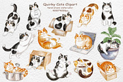 Funny Cats & Thought Bubbles - Quirk, an Animal Illustration by Watercolor dreams (Thumbnail 2 of 6)