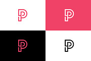 2-in-1 Modern Letter P Logo Pack, a Branding & Logo Template by arhabib (Thumbnail 8 of 15)