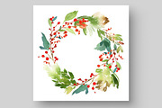 4-in-1 Watercolor Christmas Set, a Card Template by Karma (Thumbnail 23 of 34)