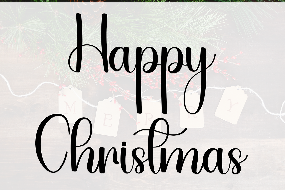 Beloved Christmas, a Handwritten Font by FreshTypeINK (Photo 6 of 8)
