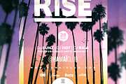 SUNRISE SUMMER Flyer Template, a Flyer Template by OVNI-TEMPLATES (Thumbnail 5 of 5)