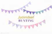 Watercolor Unicorn Clip Art, a Texture Illustration by Hello Muse Design (Thumbnail 6 of 6)