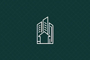 Minimalist Building Icon Outline, an Object Illustration by Vectorium Studio (Thumbnail 3 of 4)