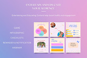 50% OFF Instagram Bundle| Canva, a Social Media Template by DesignbySamVN (Thumbnail 7 of 10)