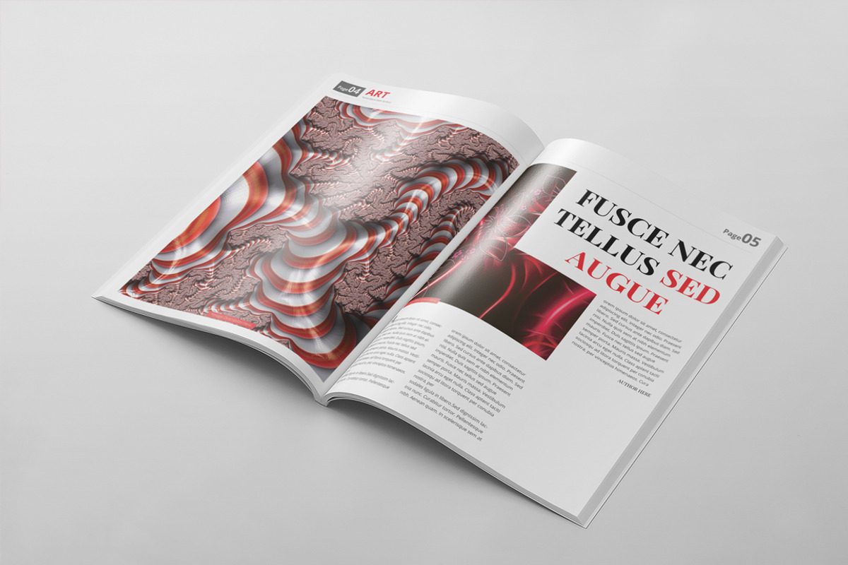 Magazine Template 52, a Magazine Template by pmvch (Photo 6 of 12)