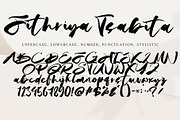 Fithriya Tsabita, a Handwritten Font by HaKi Studio (Thumbnail 5 of 5)