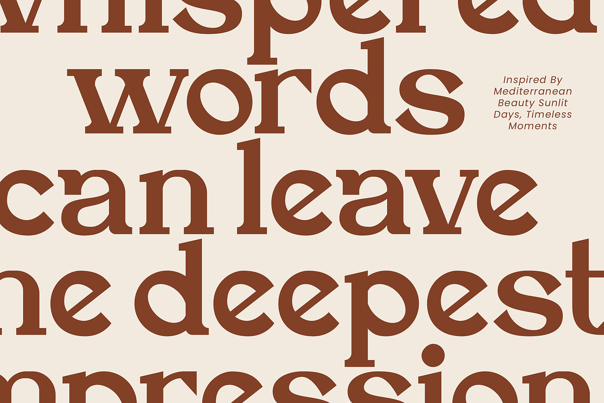 Veloura Modern Serif Display, a Serif Font by operatype.co (Photo 3 of 8)
